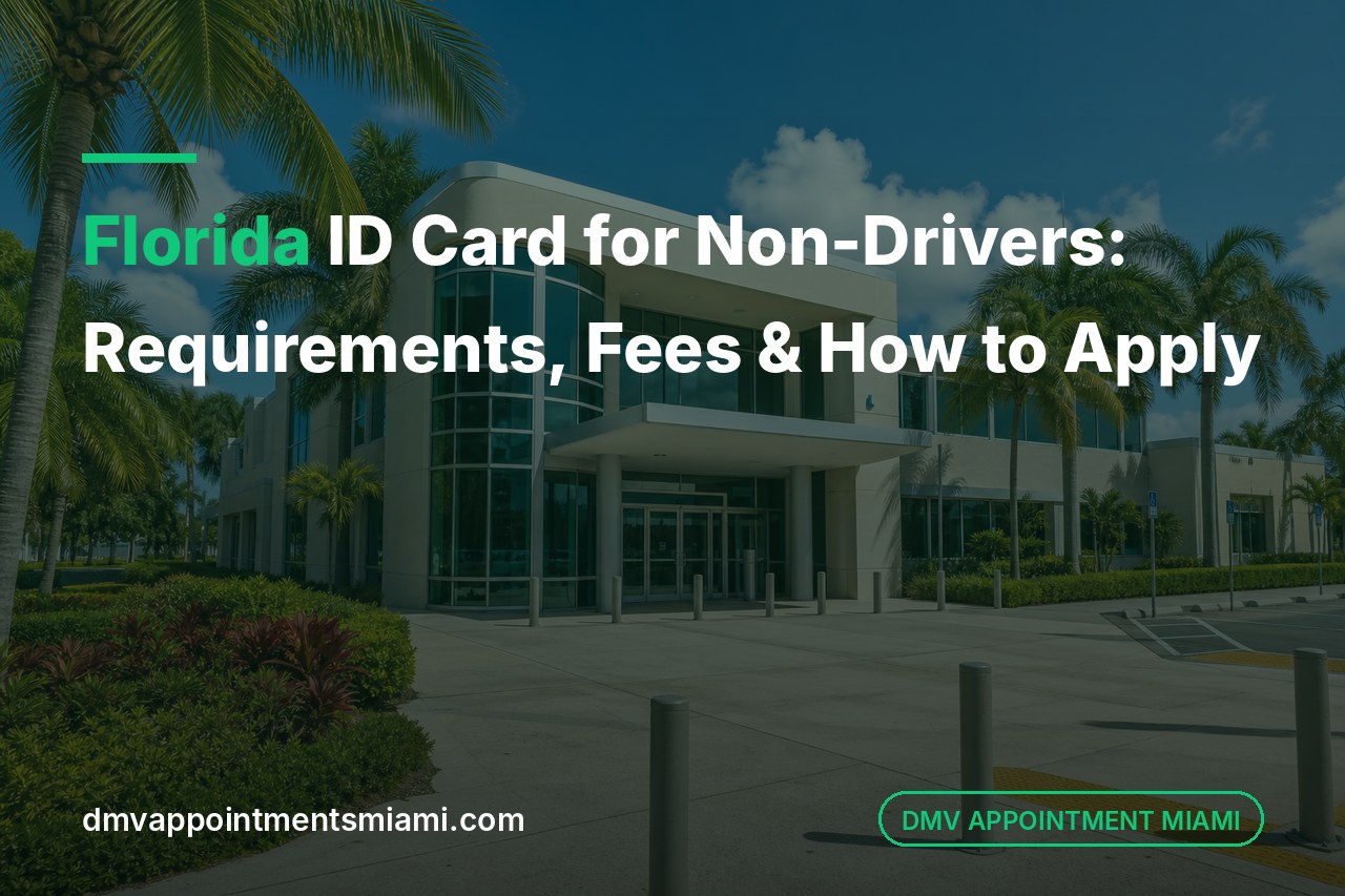Florida ID Card for Non-Drivers: Requirements, Fees & How to Apply