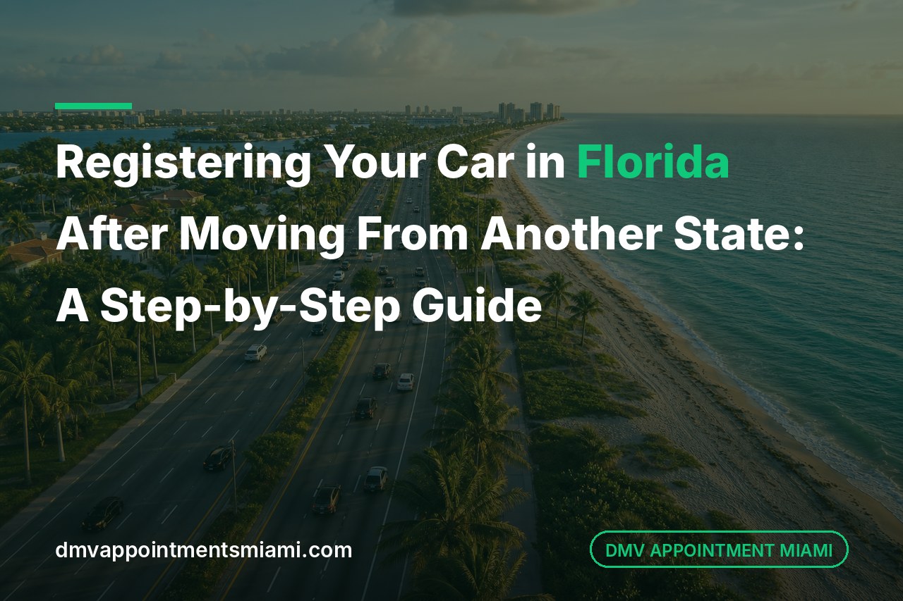 Registering Your Car in Florida After Moving From Another State: A Step-by-Step Guide